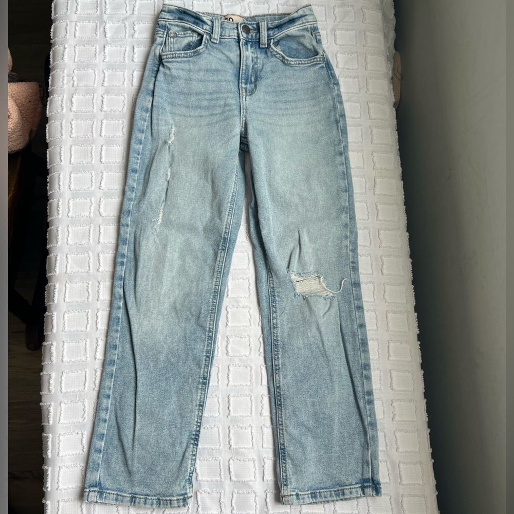 SO Girl’s Jeans-Relaxed Fit/Distressed